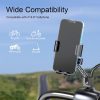 iTop Universal Bike Phone Holder - Quick Release, Anti-Shock Design, and One-Hand Operation