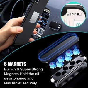 iTop F6 Magnetic Car Phone Holder - Strong Magnetic Absorption with Simple Installation